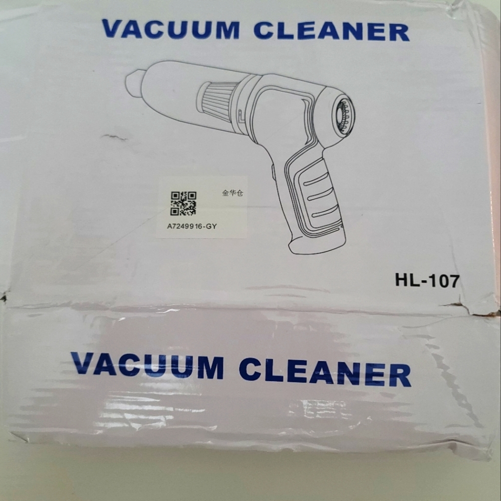 Handheld, vacuum, rechargeable